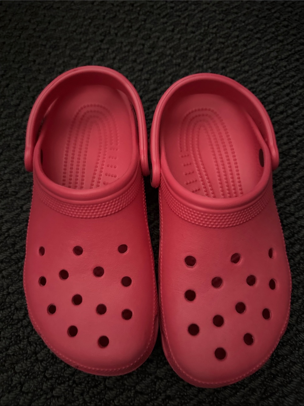 Crocs watermelon color clog sandals W8/M6